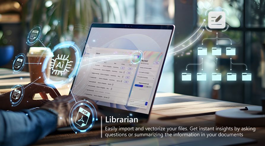 Virtual Assistant Librarian